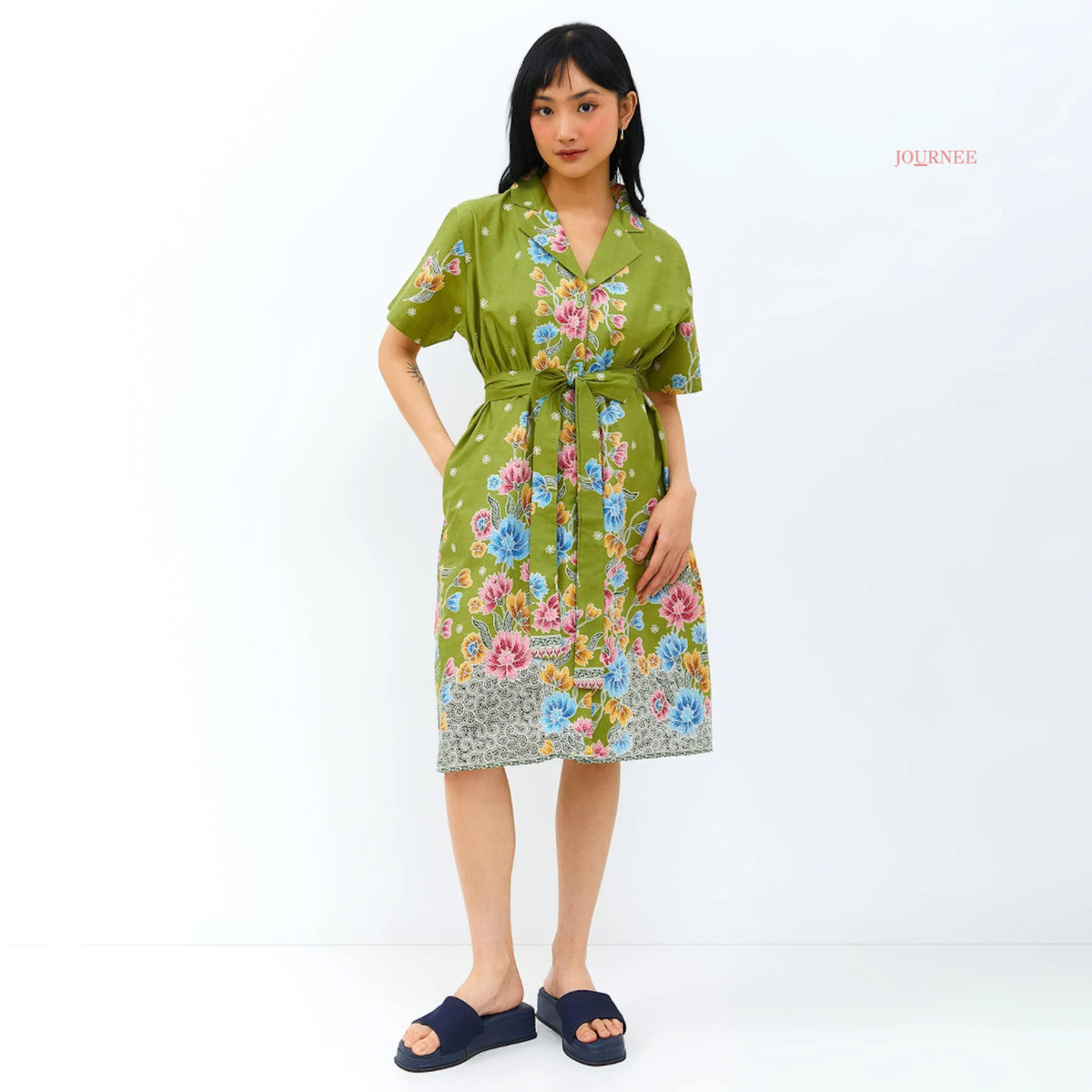 Amelie Shirt Dress Yuka