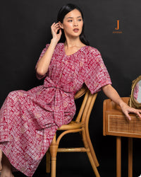 Adelia Karet Midi Noir Berry
