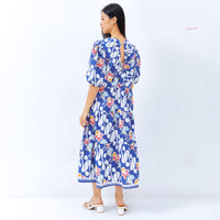 Amoni Dlorong Batik Maxi Blue
