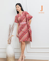 Anila Batik Cap Kaftan Rubies