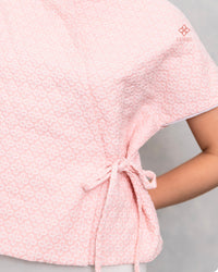 Amanis Kimono Outer Top Embossed Confetti