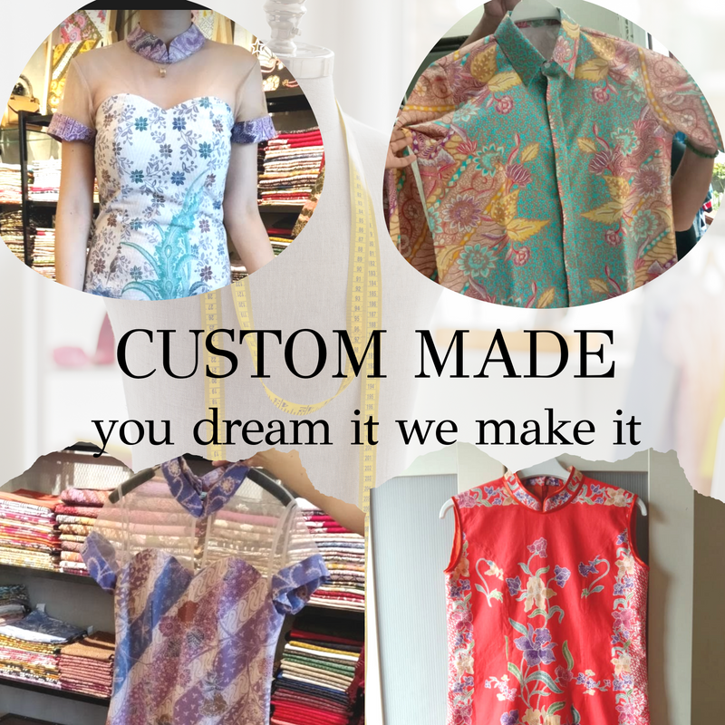 #JOURNEEBATIK 101 Only One Piece! Custom Batik Made Just For You