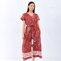 Abrie Batik Jumpsuit Ruby ND Ed