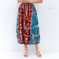 Ahani Parachute Skirt Teal