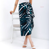 Aluisa Sarong Wrap Skirt Tropic