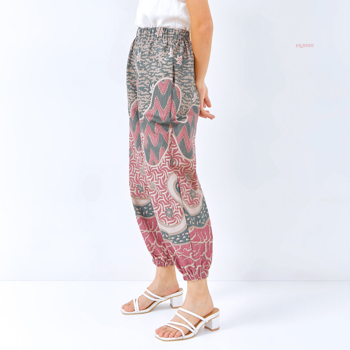 Ageena Batik Joggers dustypink