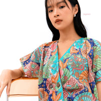 Ally Batik Dobi Fan Top