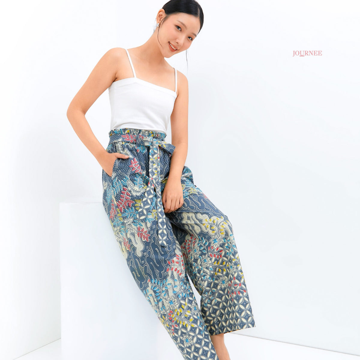 Angie Batik Pants Gris