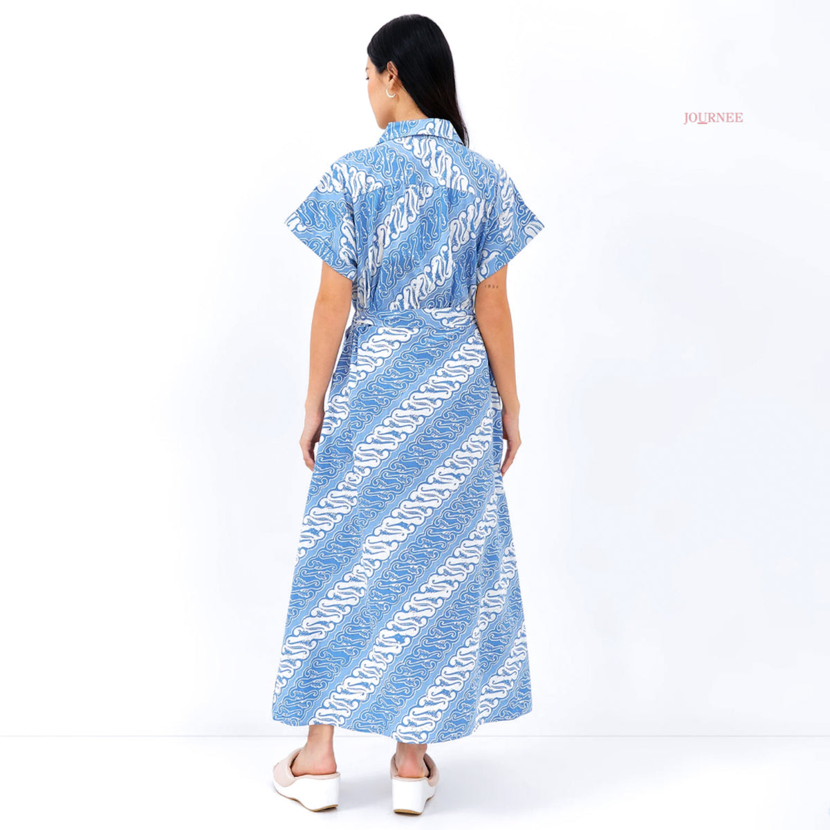 Arykate Maxi Batik Cap Dress Aztec