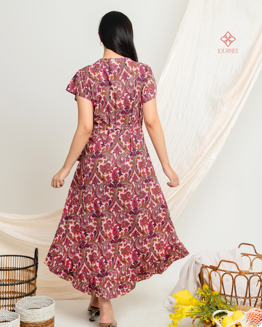 Asme Valentine Wrap Dress