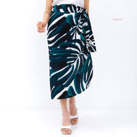 Aluisa Sarong Wrap Skirt Tropic