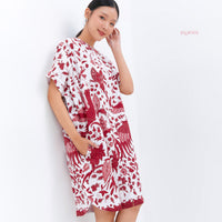 Asisca Batik Cap Kaftan Ruby