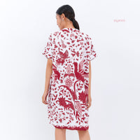 Asisca Batik Cap Kaftan Ruby