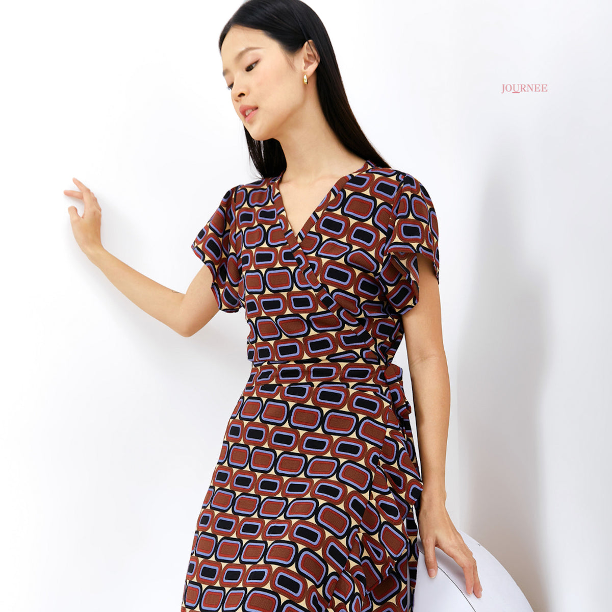 Asme Davina Wrap Dress