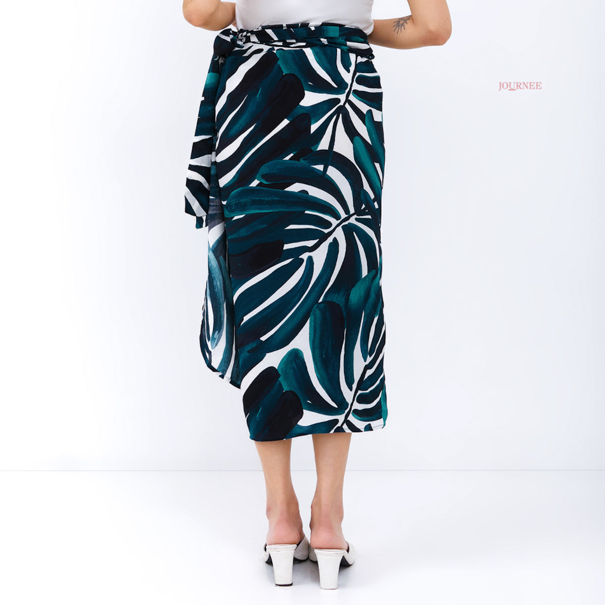 Aluisa Sarong Wrap Skirt Tropic