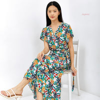 Asme Garden Wrap Dress