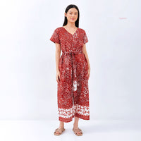 Abrie Batik Jumpsuit Ruby ND Ed