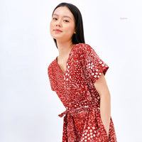 Abrie Batik Jumpsuit Ruby ND Ed