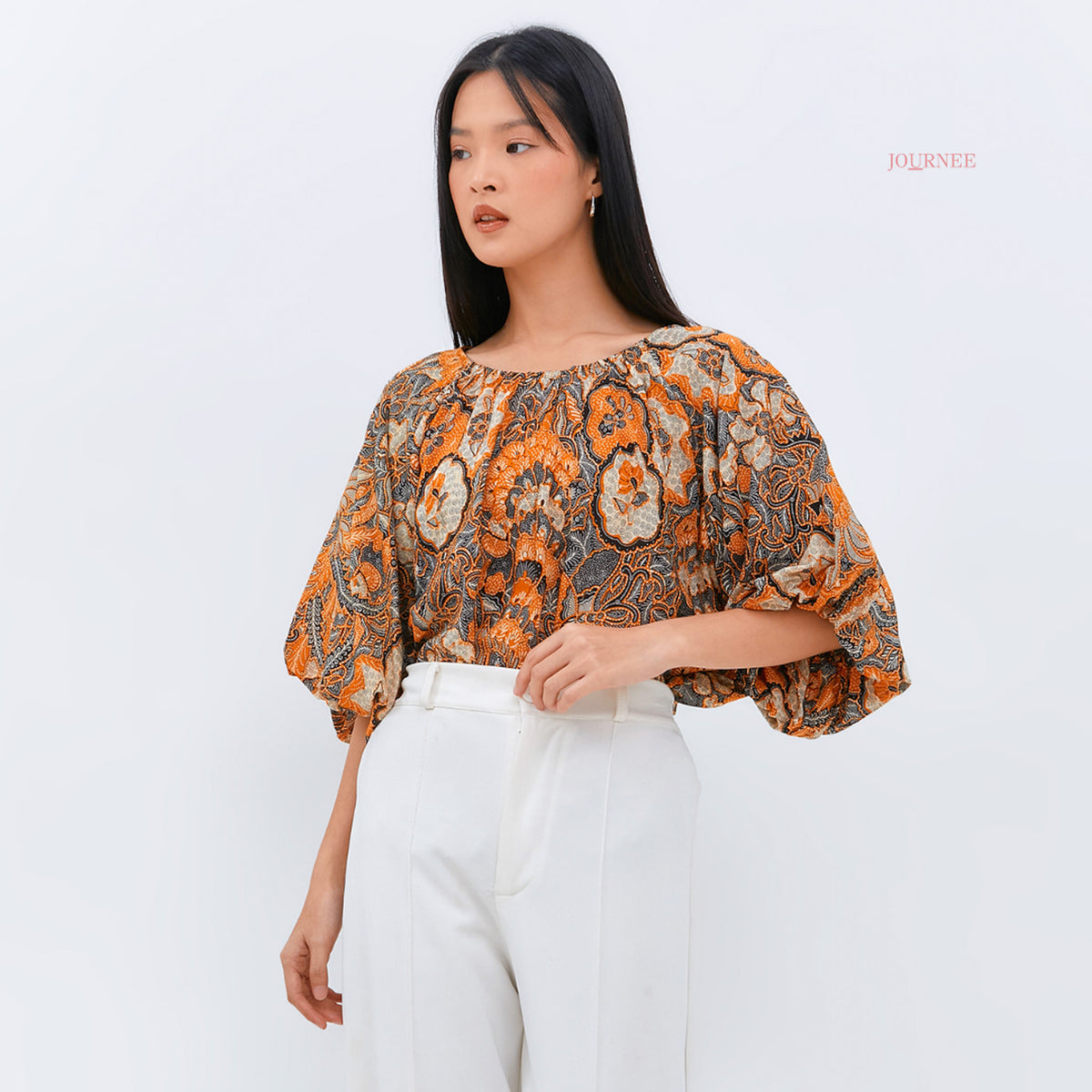 Abelia Batik Elegant Puff Top Kynd