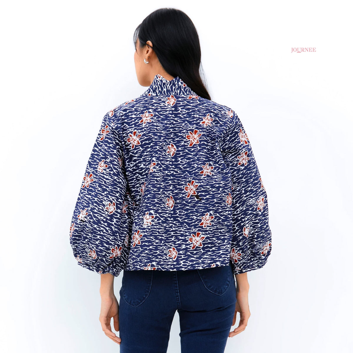 Amil Batik Cap Scallop Outer