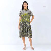 Ataya Empire Batik Dress Apple