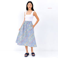 Adelya Batik Cap Skirt Multi