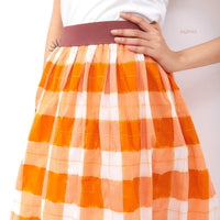 Acarina Makassar Skirt Tangerine