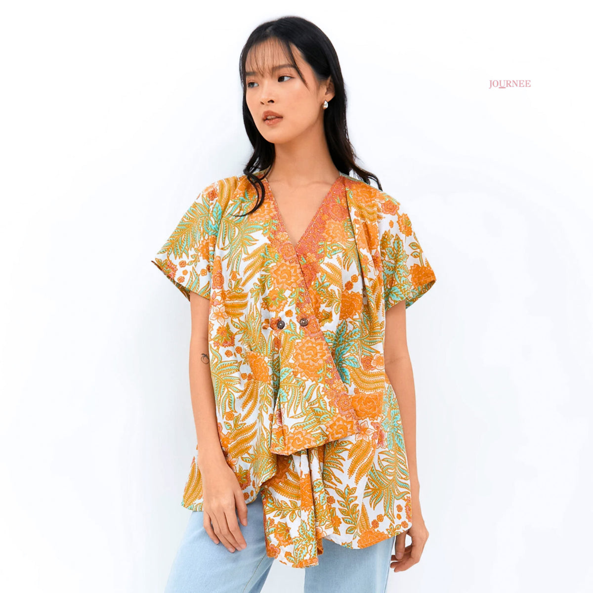 Ally Batik Dobi Sunrise Top