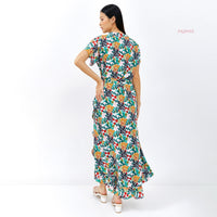 Asme Garden Wrap Dress