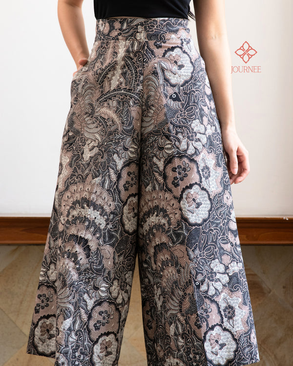 Alana Culottes Batik Grey