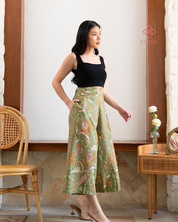 Alana Culottes Batik Peridot