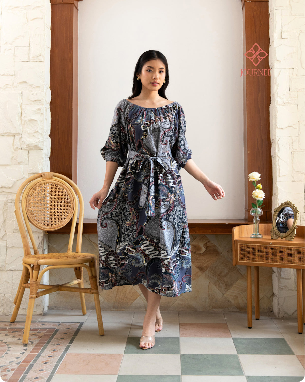 Arei Batik Parada Dress