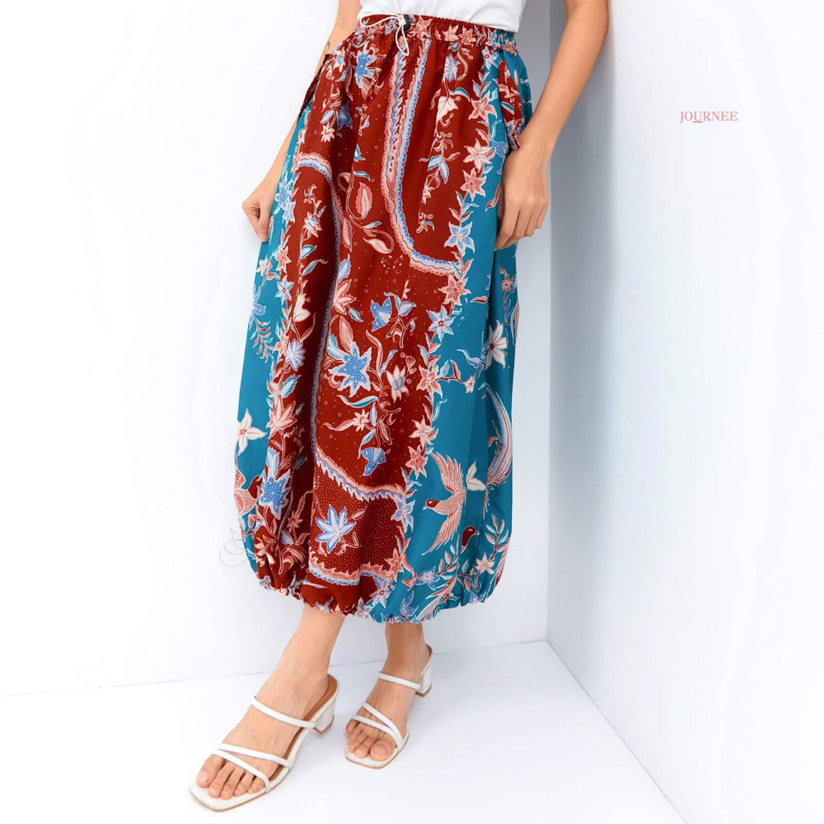 Ahani Parachute Skirt Teal