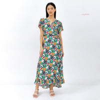 Asme Garden Wrap Dress