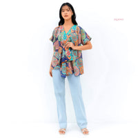 Ally Batik Dobi Fan Top