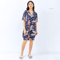 Aileen Bomber Dress Hong Birdo