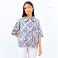 Asperla Scallop Top/Outer Kawung