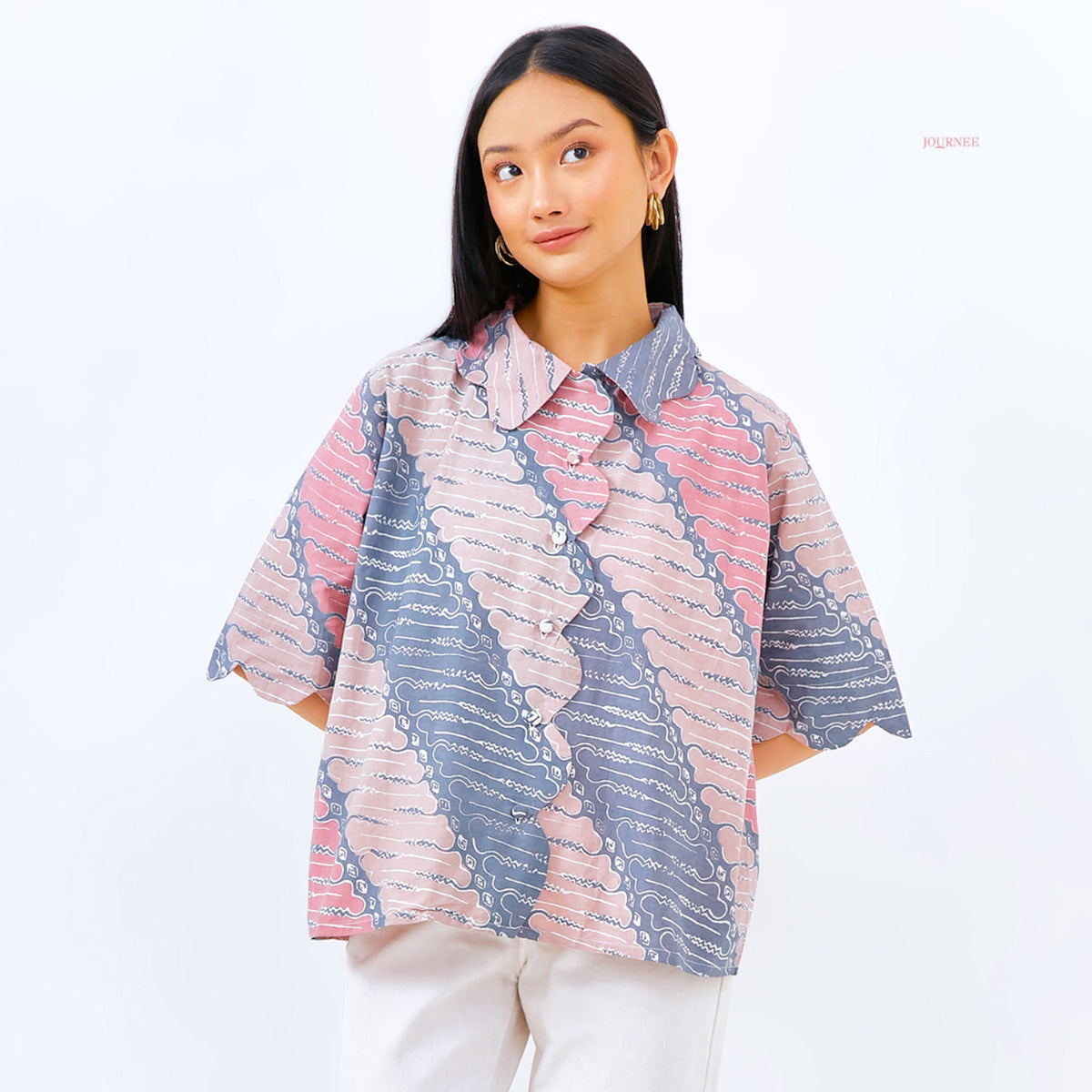 Asperla Scallop Top/Outer Parang