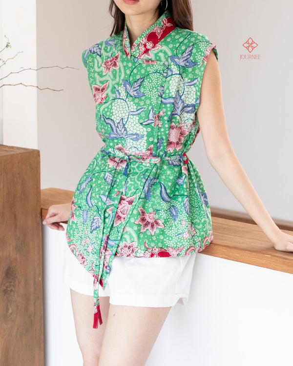 Alen Batik Cap Top Premium Jade