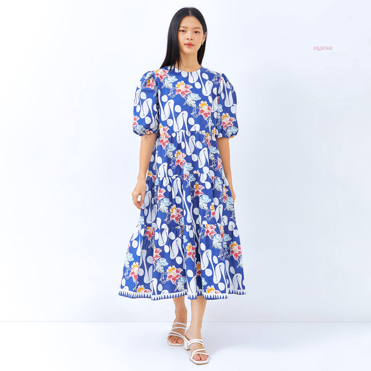 Amoni Dlorong Batik Maxi Blue