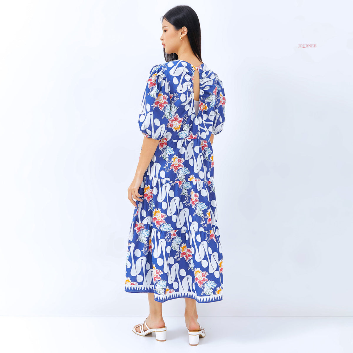 Amoni Dlorong Batik Maxi Blue