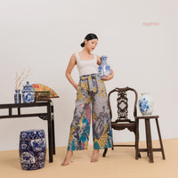 Angie Batik Pants Azure