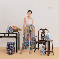 Angie Batik Pants Azure