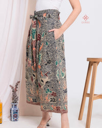 Amberlin Batik Culottes Crane
