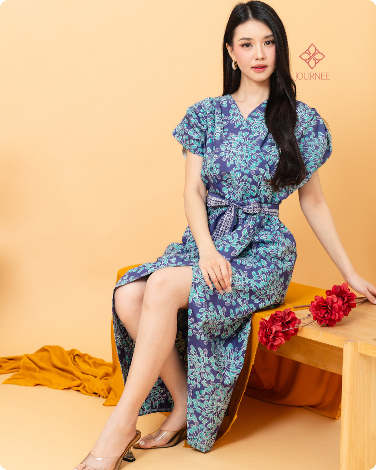 Amania Midi Cap Vivid Blue Premium