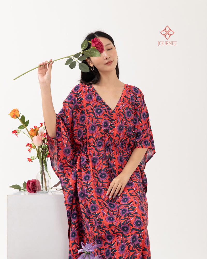 Afion Kaftan Maxi Dress