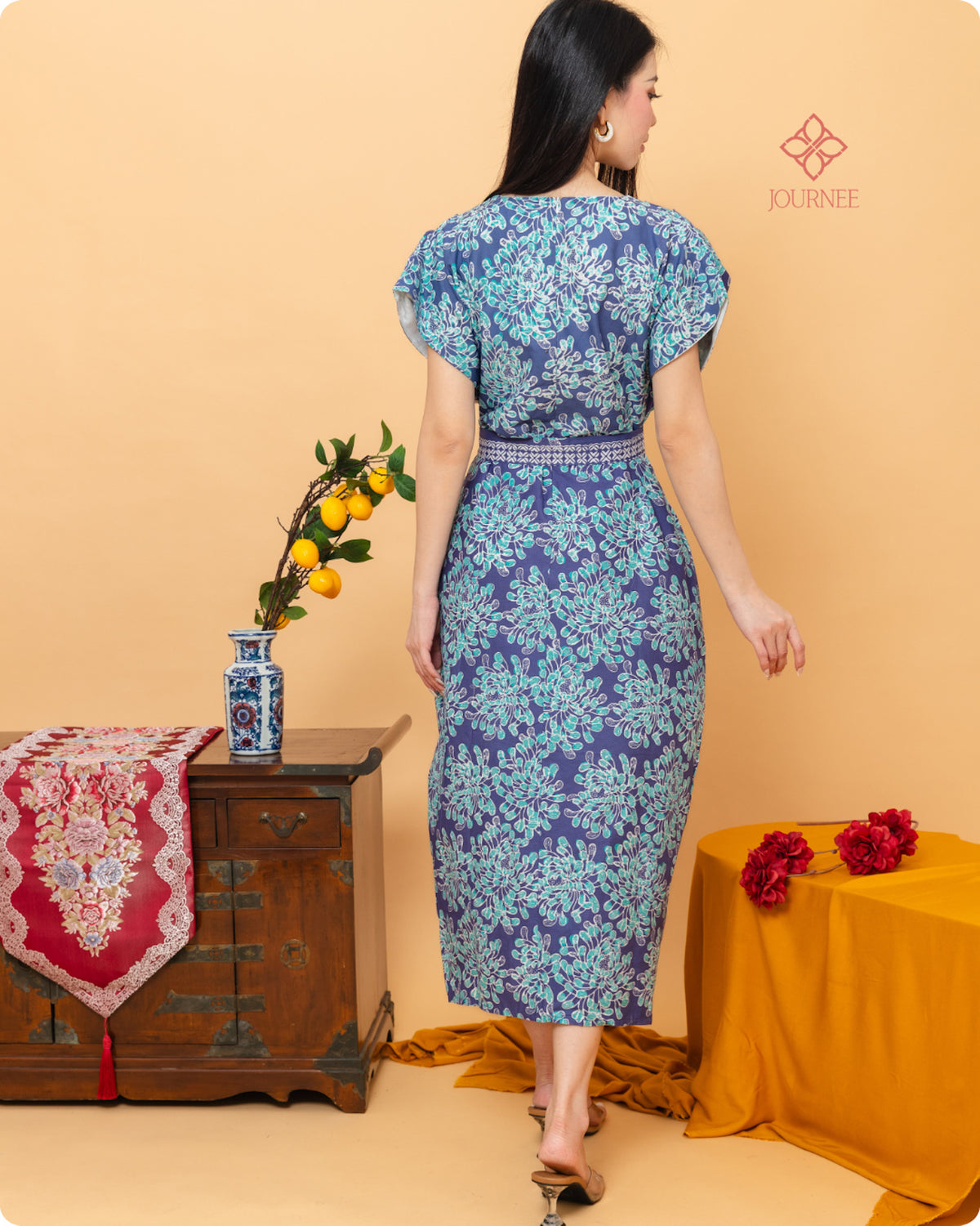 Amania Midi Cap Vivid Blue Premium