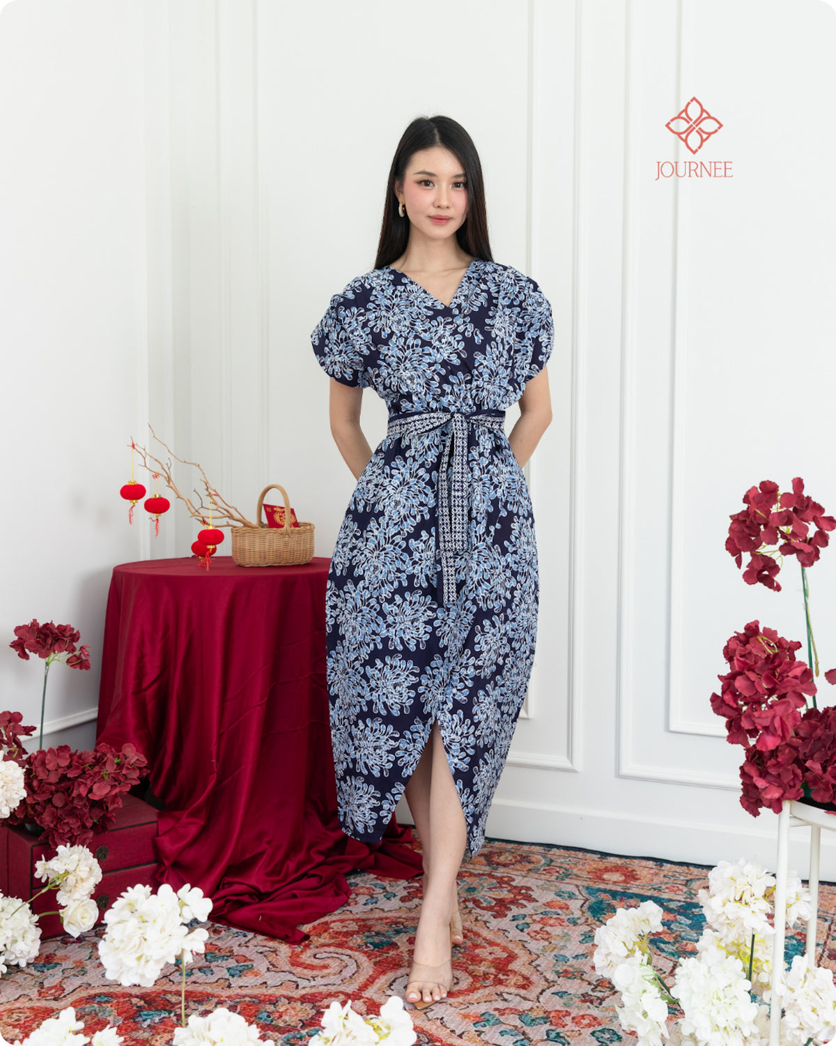 Amania Midi Cap Navy Premium