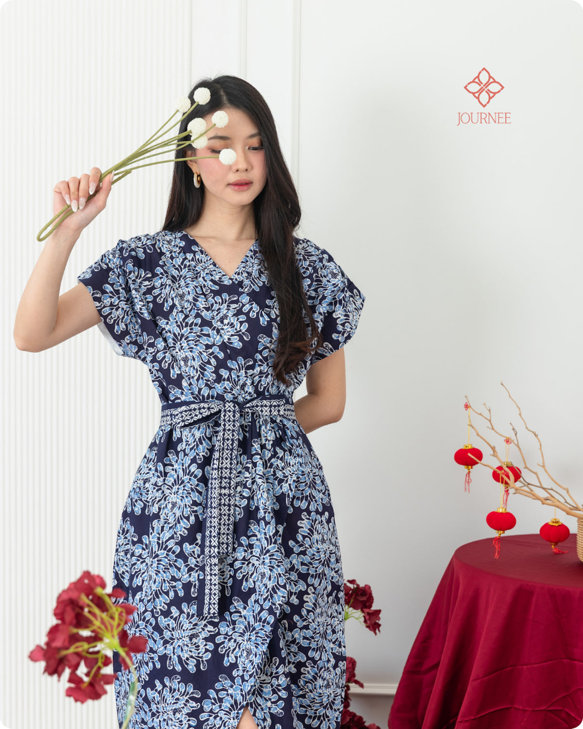 Amania Midi Cap Navy Premium