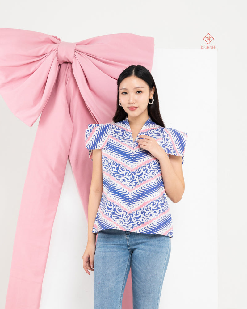 Amanlida Kimono Cap Top Lush